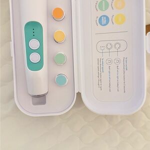 Frida Baby Electric Nail File Set with Interchangeable Heads